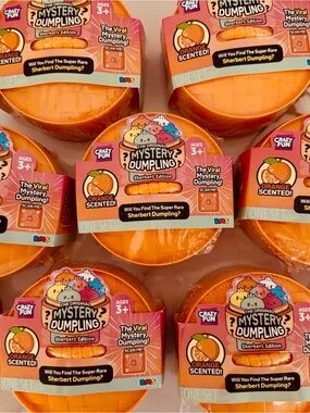 NEW RMS Crazy Fun The Original Mystery Dumpling Sherbert Edition Orange Scented
